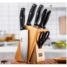 德国DIVO刀具套装厨房不锈钢家用菜刀菜板厨具全套切菜水果刀组合